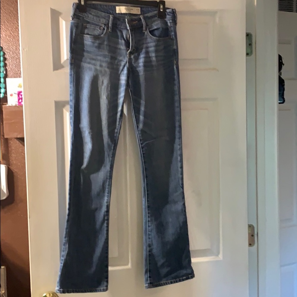 A&F bootcut jeans